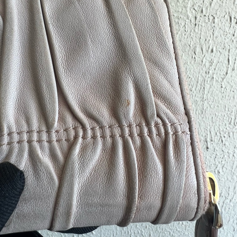 Prada Nappa Gaufre Leather Zip Around Wallet - Picture 8 of 10